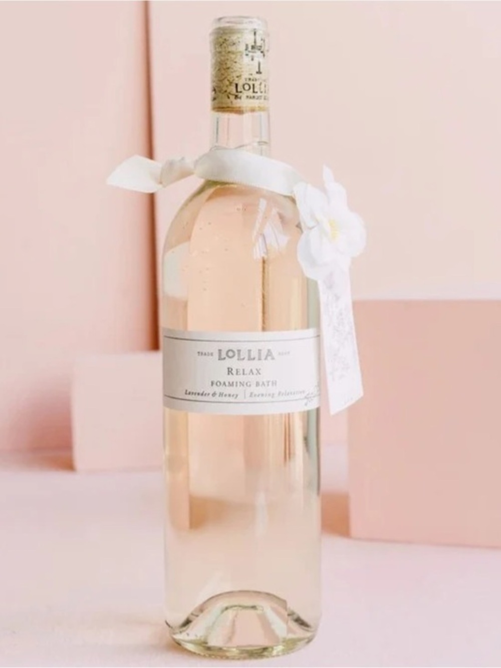 Lollia Lavender & Honey Relax Foaming Bath Bubbles Oprah’s Favorite Things